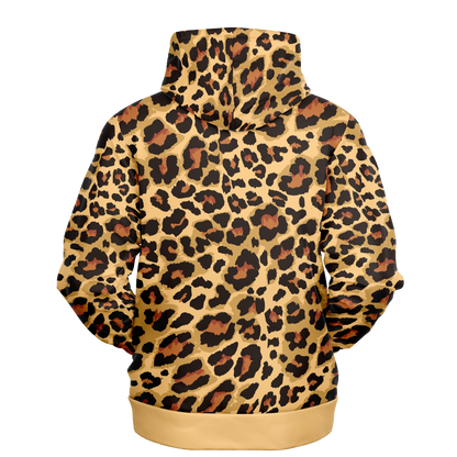 Leopard Hoodie | Classic Brown Pattern | Unisex