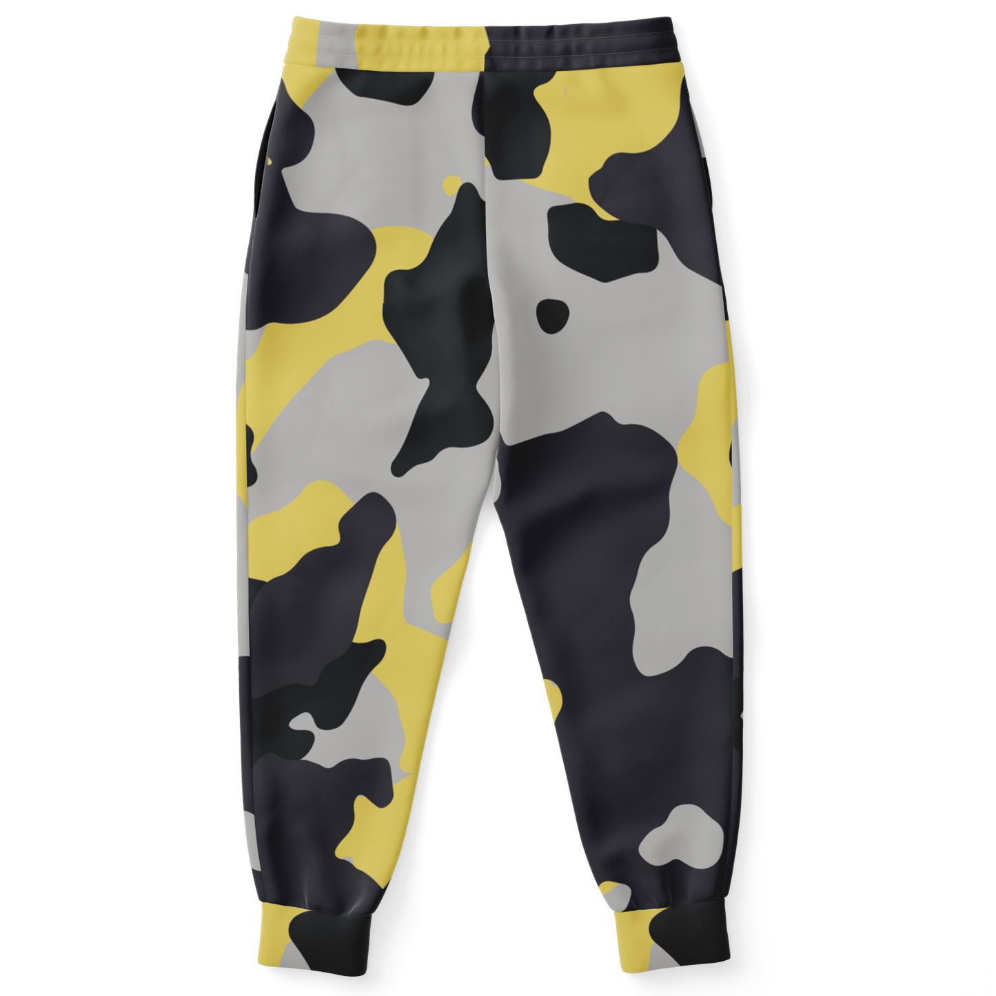 Camo Sweatpants | Unisex | Yellow, Black & Silver Camouflage