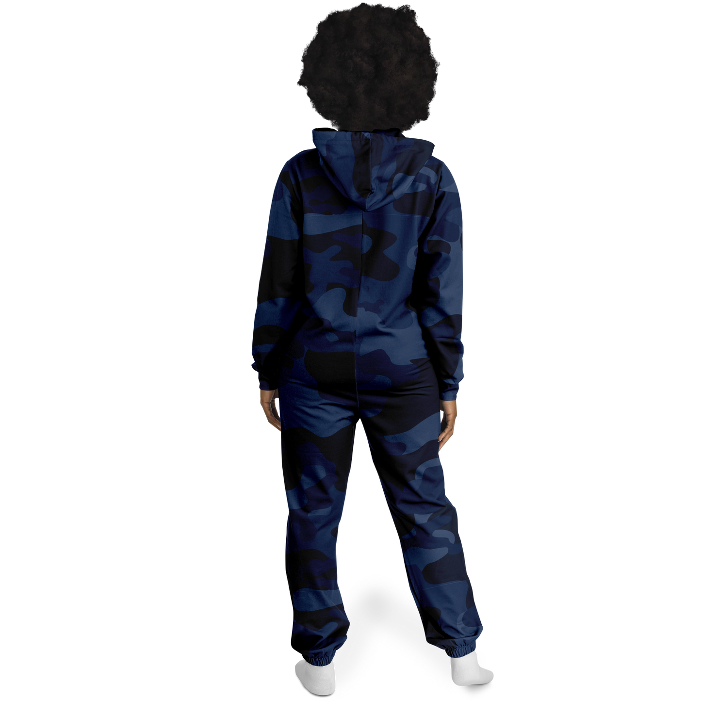 Camo Onesie | Deep Blue Camouflage