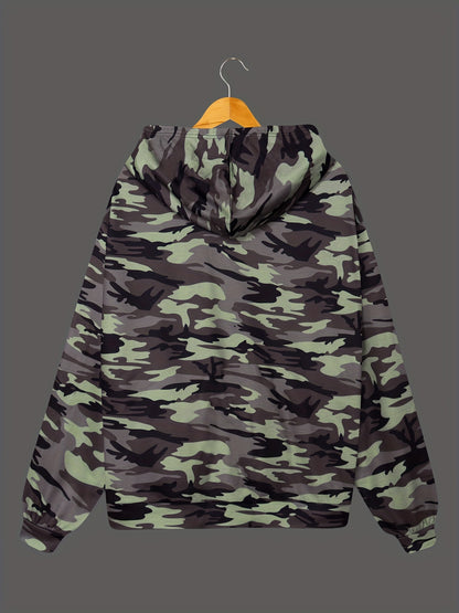 Women's Camo Print Sweatshirt | Mixed Color