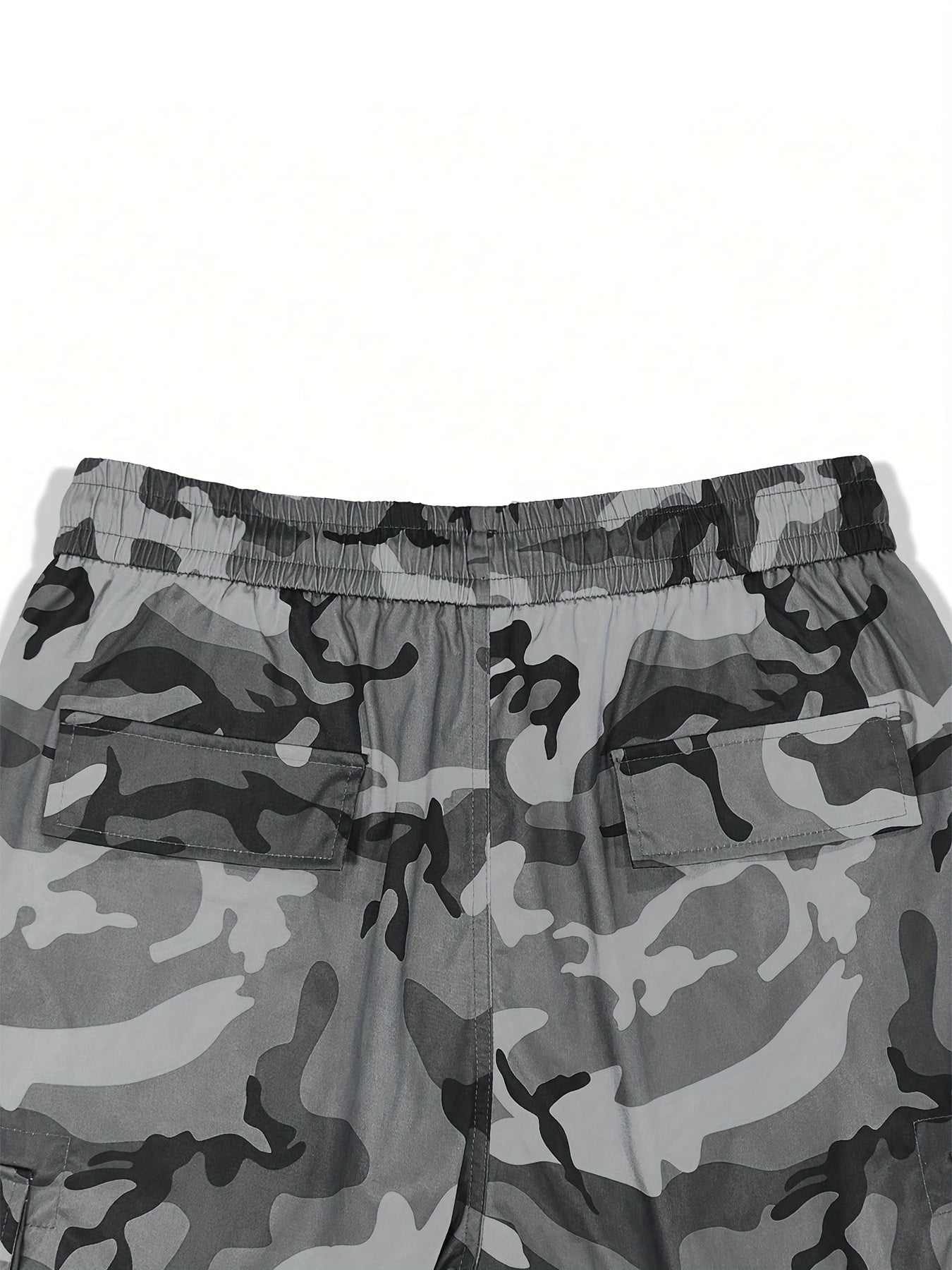 Streetwear Camo Cargo Pants with Multiple Pockets