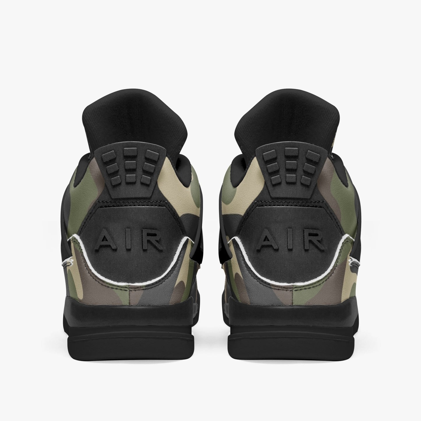 Brown Camo Jordans AJ4 | Classic Military Camouflage