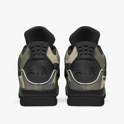 Brown Camo Jordans AJ4 | Classic Military Camouflage