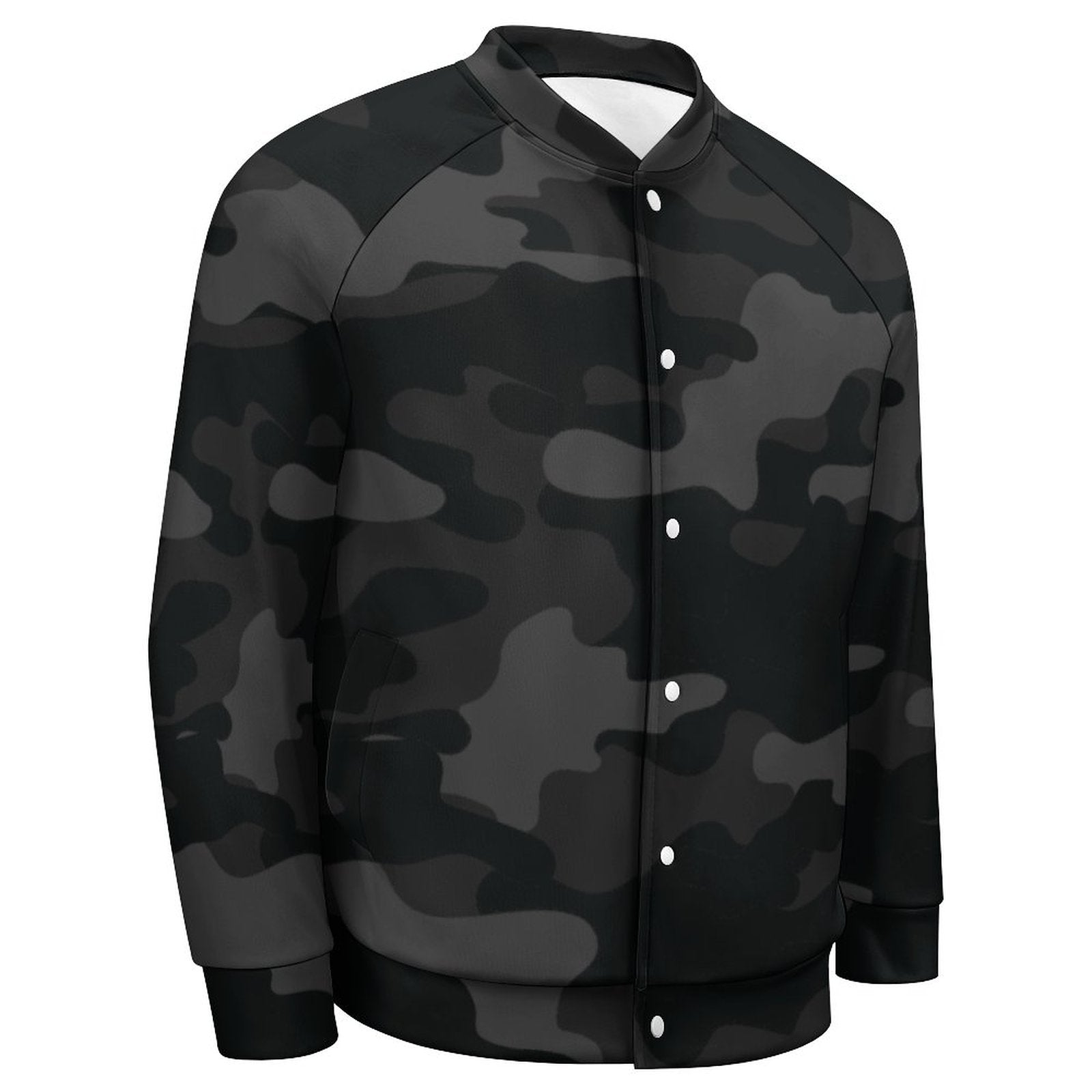 Men's Camo Jacket | Black Camouflage