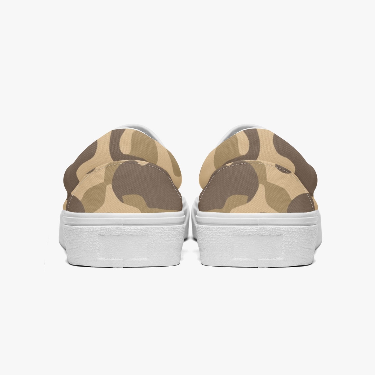 Camo Slip-On Shoes | Khaki Camouflage