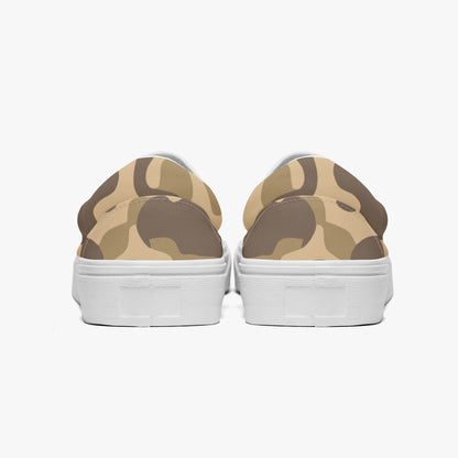 Camo Slip-On Shoes | Khaki Camouflage