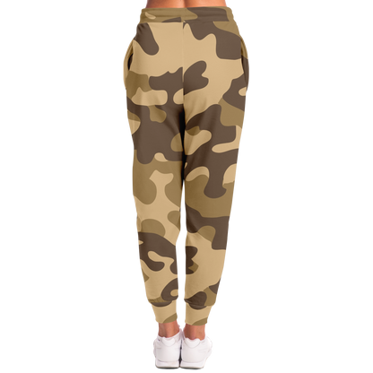 Camo Sweatpants | Unisex | Khaki Camouflage