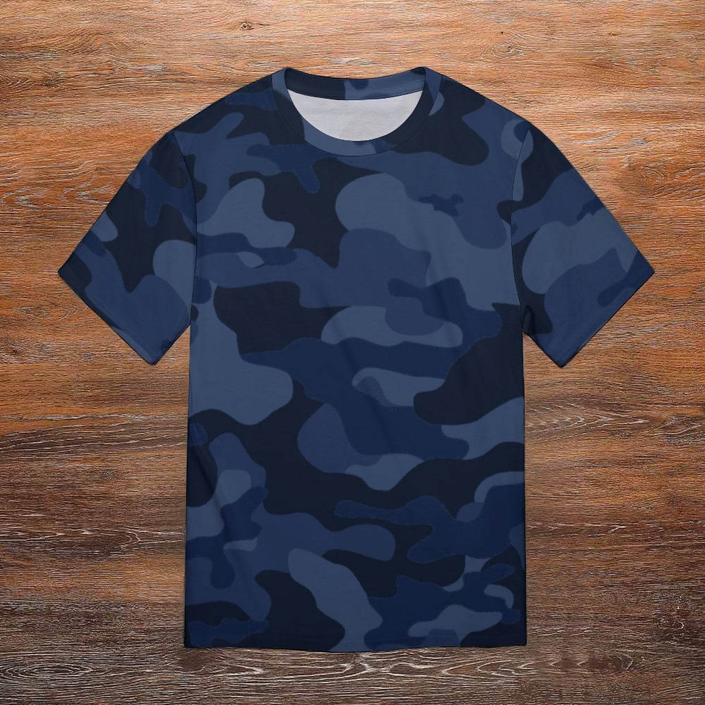 Camo Shirt | Deep Blue Camouflage T