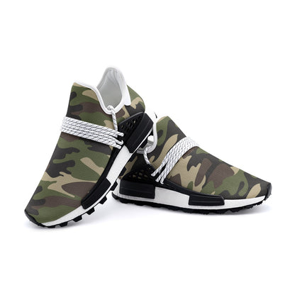 Lightweight Camo Sneakers | Classic Green Camouflage