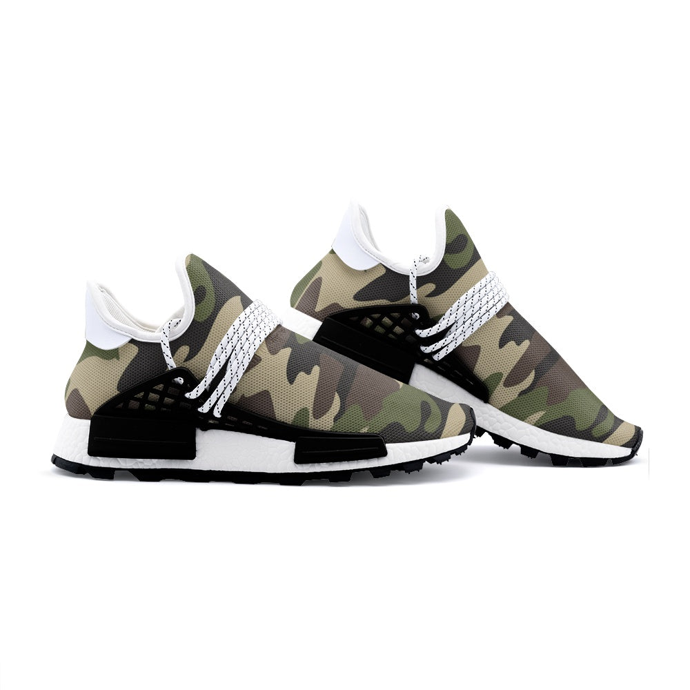 Lightweight Camo Sneakers | Classic Green Camouflage