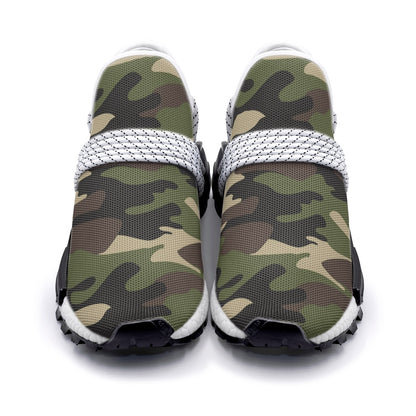 Lightweight Camo Sneakers | Classic Green Camouflage