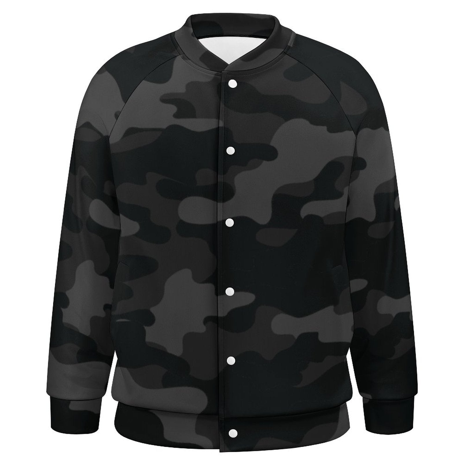 Men's Camo Jacket | Black Camouflage