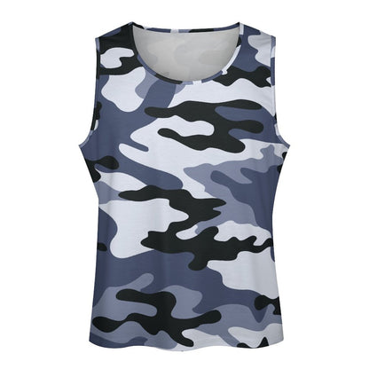 Camo Tank Top | Light Blue Camouflage