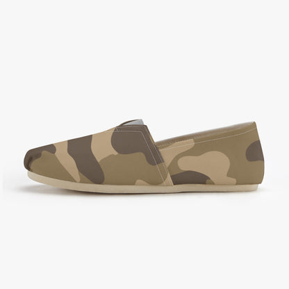 Camo Toms | Khaki Camouflage Canvas Shoes