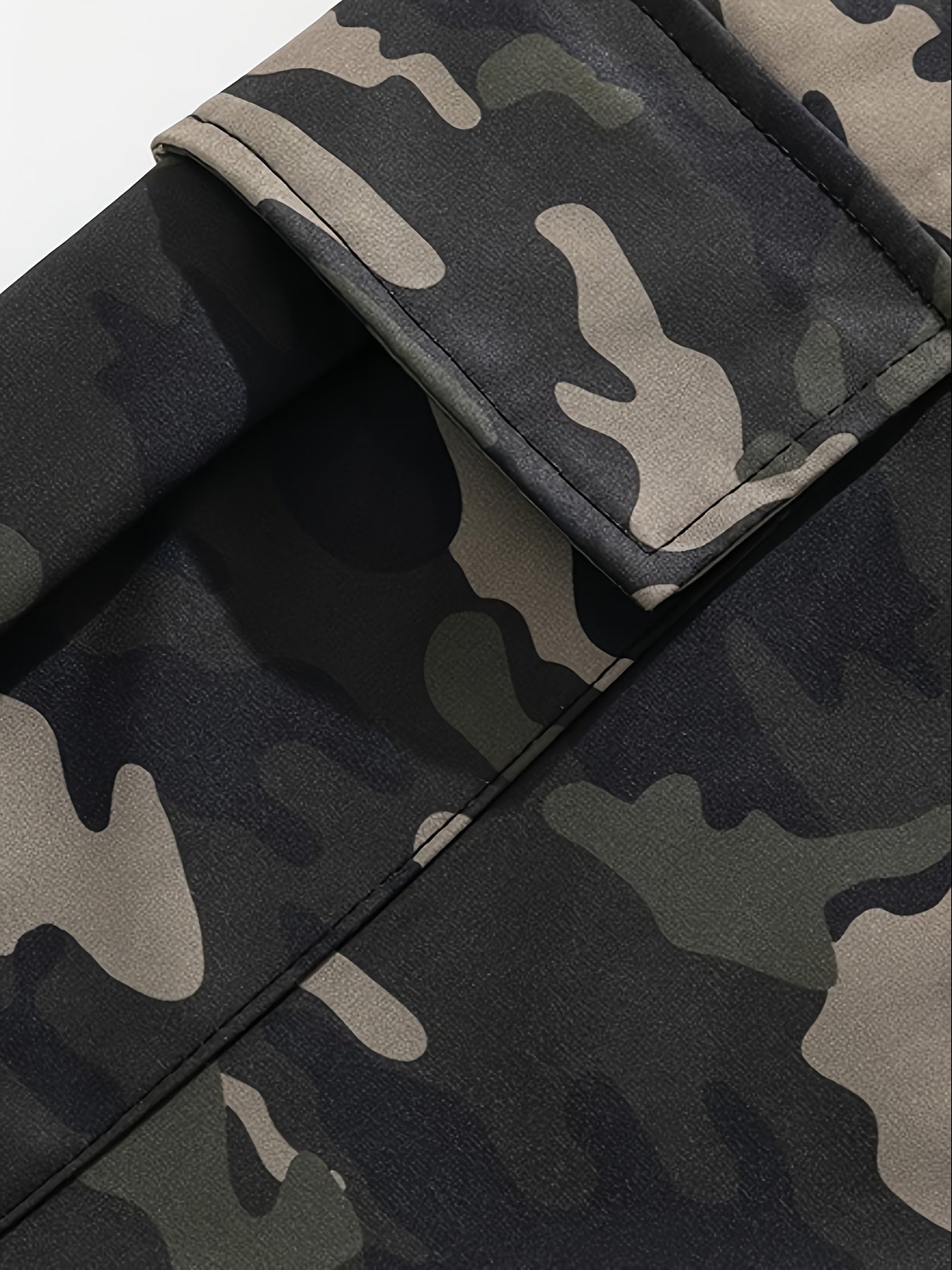 Camo Cargo Pants for Men | Available in Green or Grey