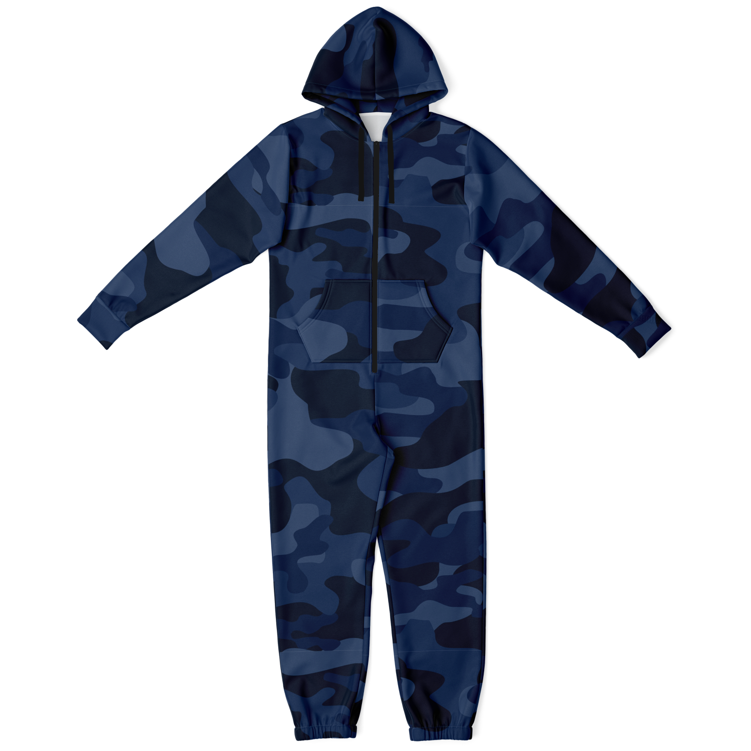 Camo Onesie | Deep Blue Camouflage