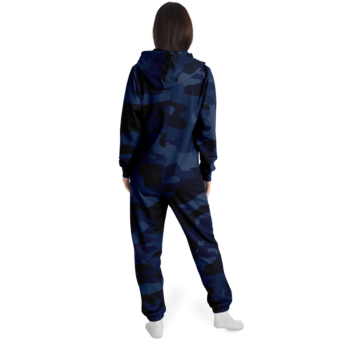 Camo Onesie | Deep Blue Camouflage