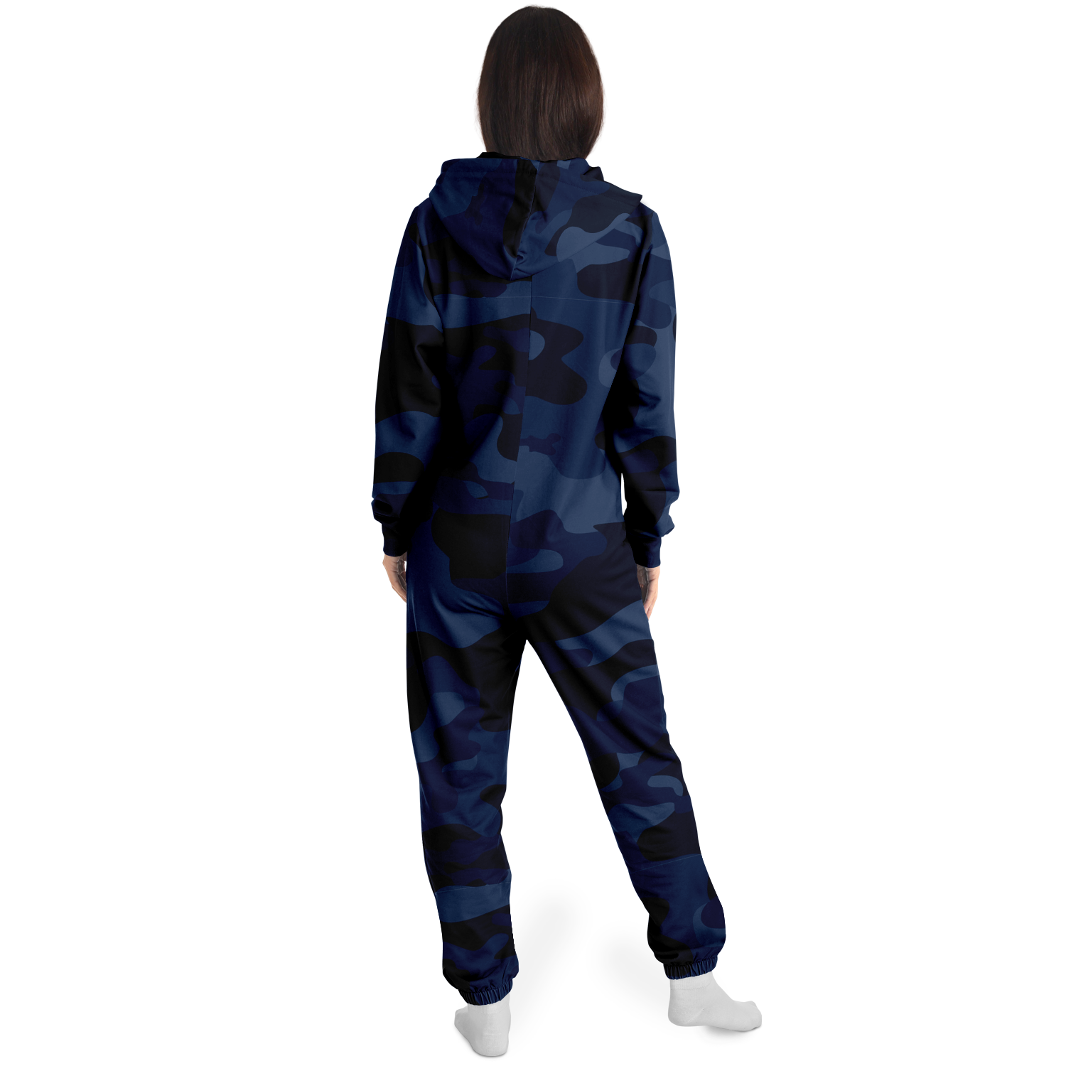 Camo Onesie | Deep Blue Camouflage