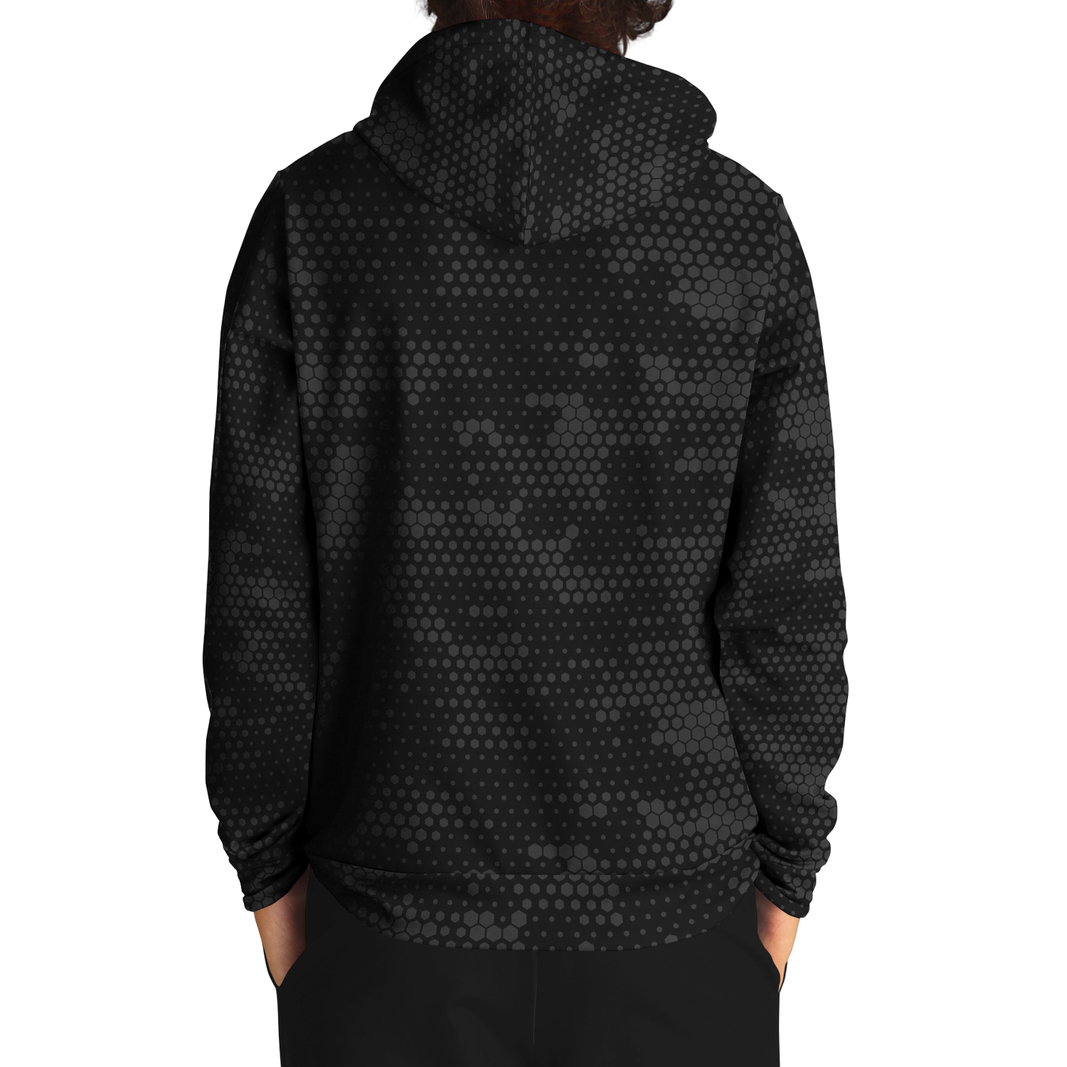 Black Camo Hoodie | Stylish Hive Camouflage