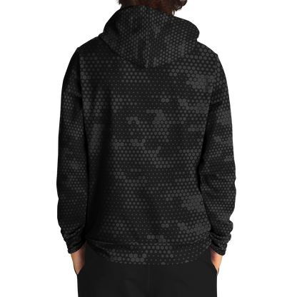 Black Camo Hoodie | Stylish Hive Camouflage