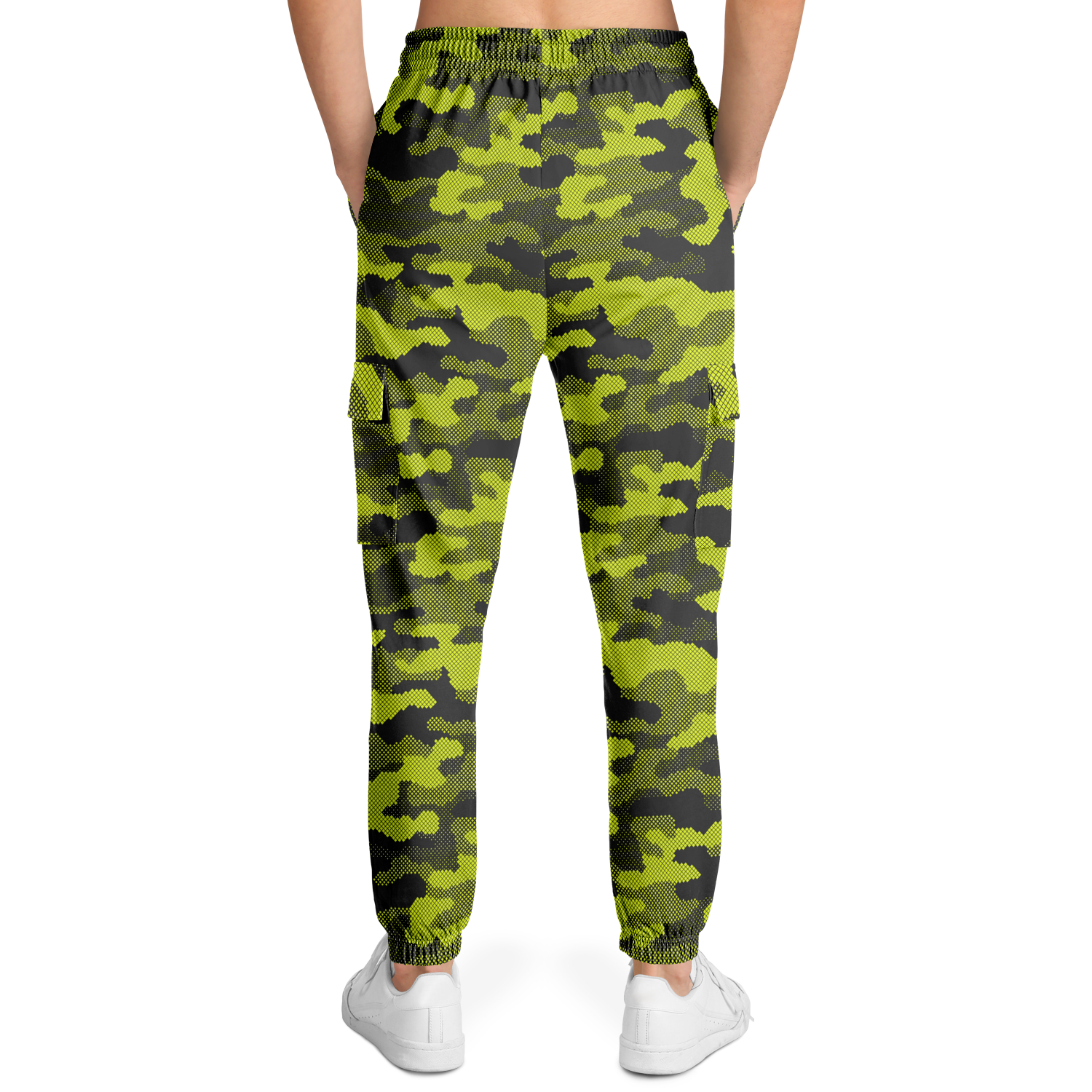 Green Dotted Camo Cargo Pants | Unisex