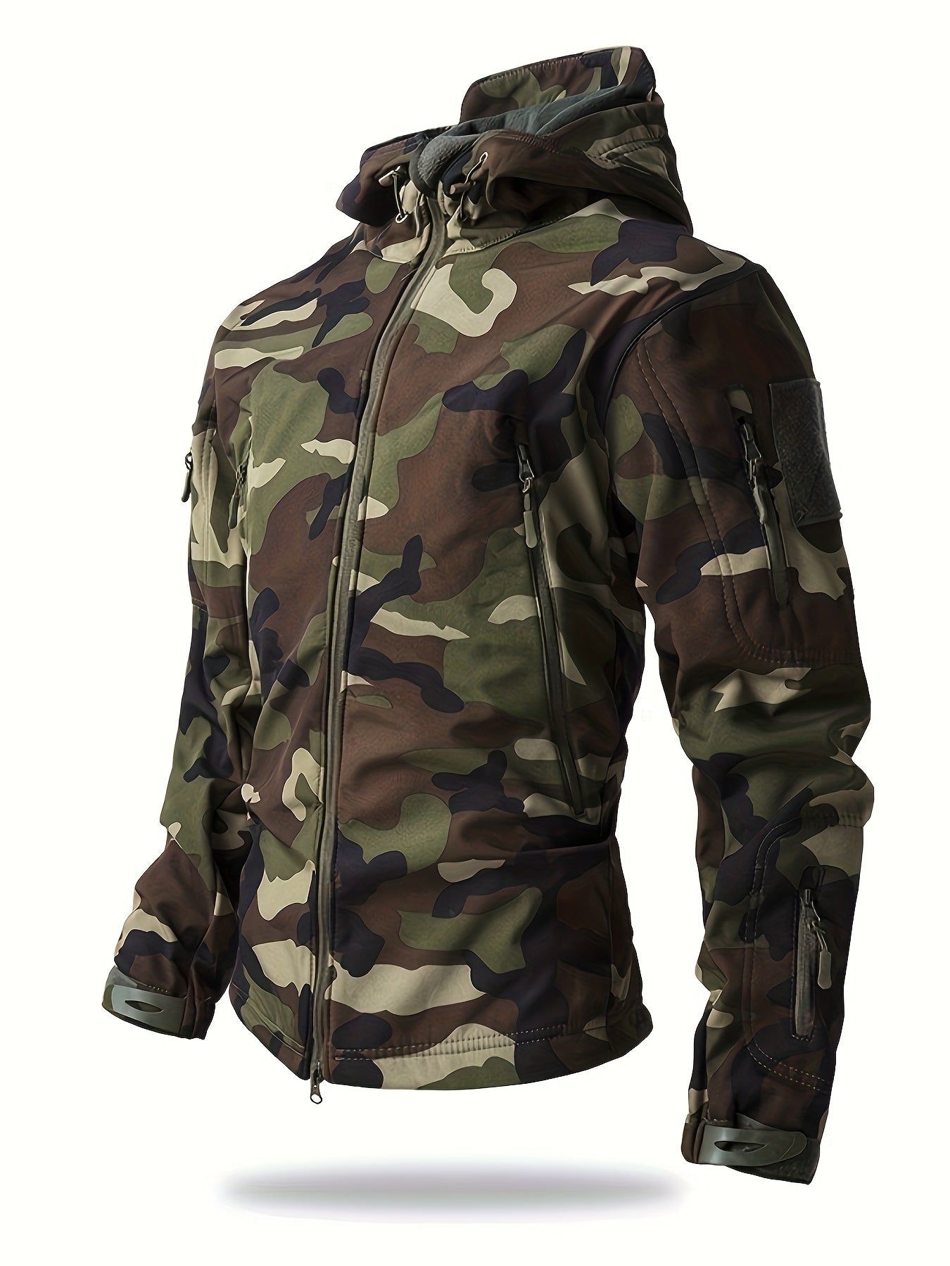 Tactical Military Jacket | Men's Windproof Hiking Softshell