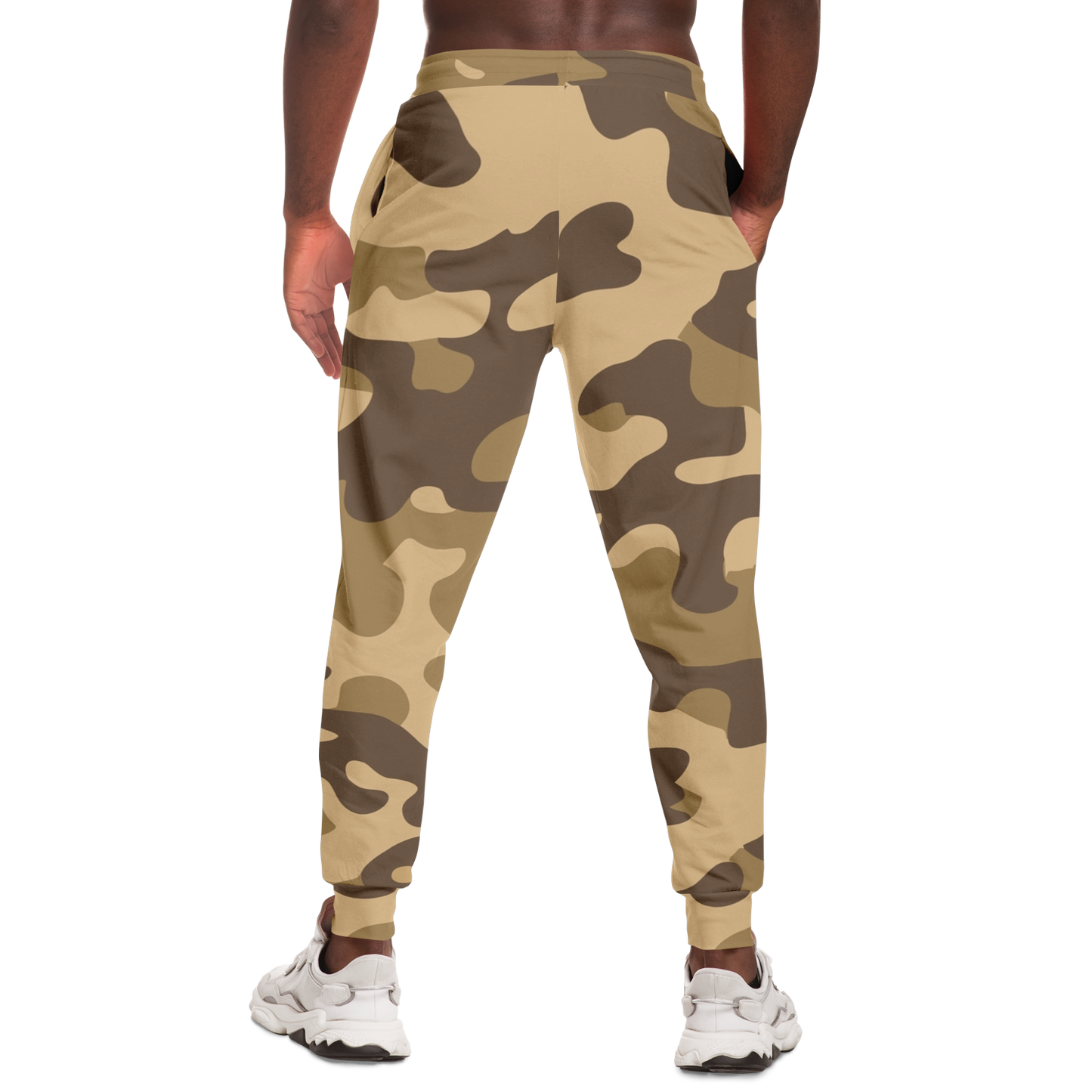 Camo Sweatpants | Unisex | Khaki Camouflage