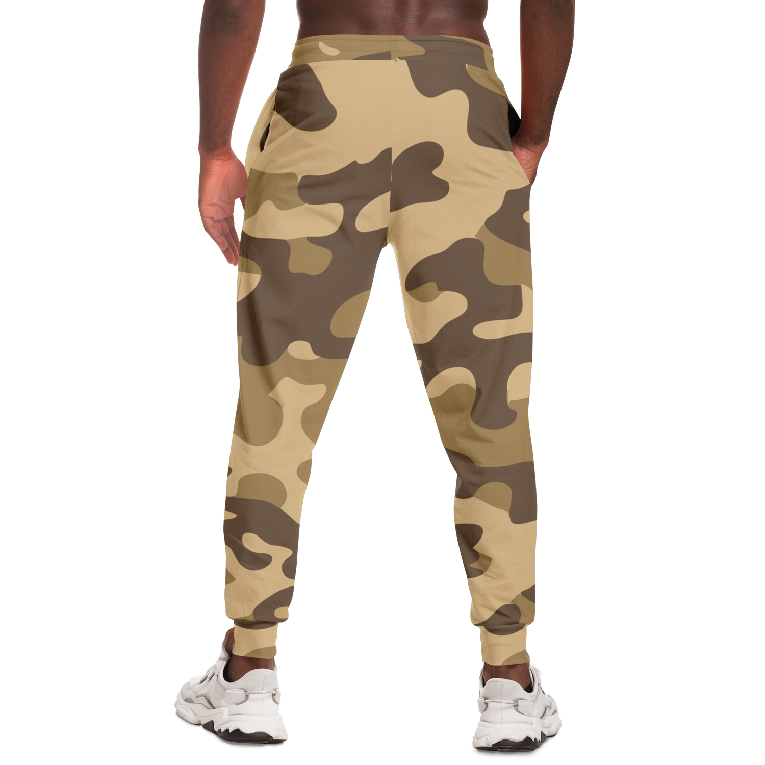 Camo Sweatpants | Unisex | Khaki Camouflage