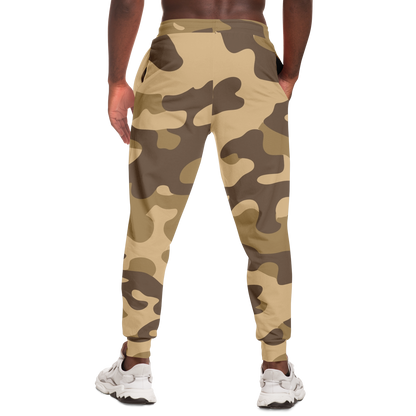 Camo Sweatpants | Unisex | Khaki Camouflage