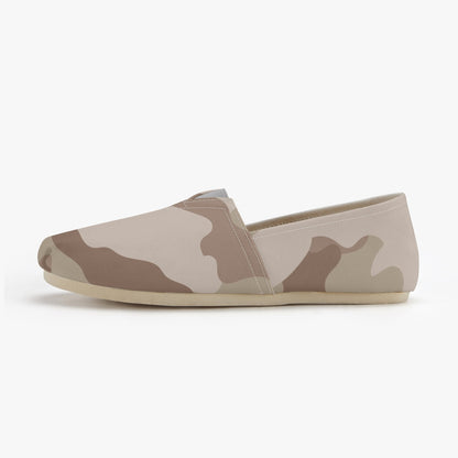 Camo Toms | Desert Brown Camouflage Canvas Shoes