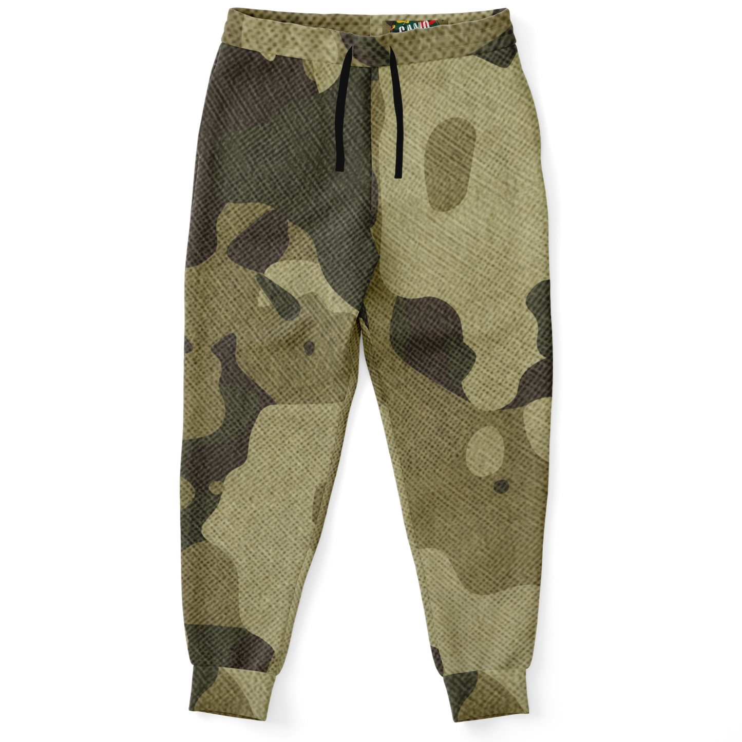 Camo Joggers | Unisex | Green Fabric Camouflage