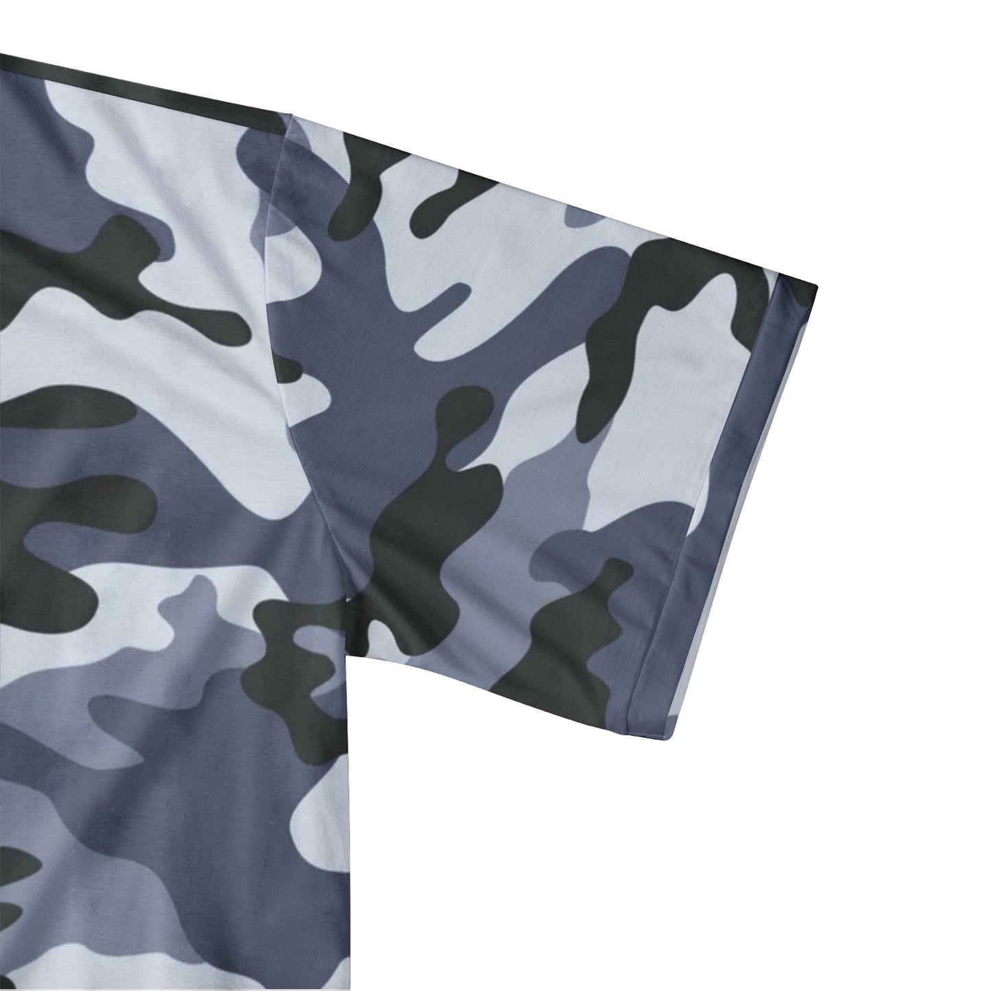 Camo Golf Shirt | Light Blue Camouflage