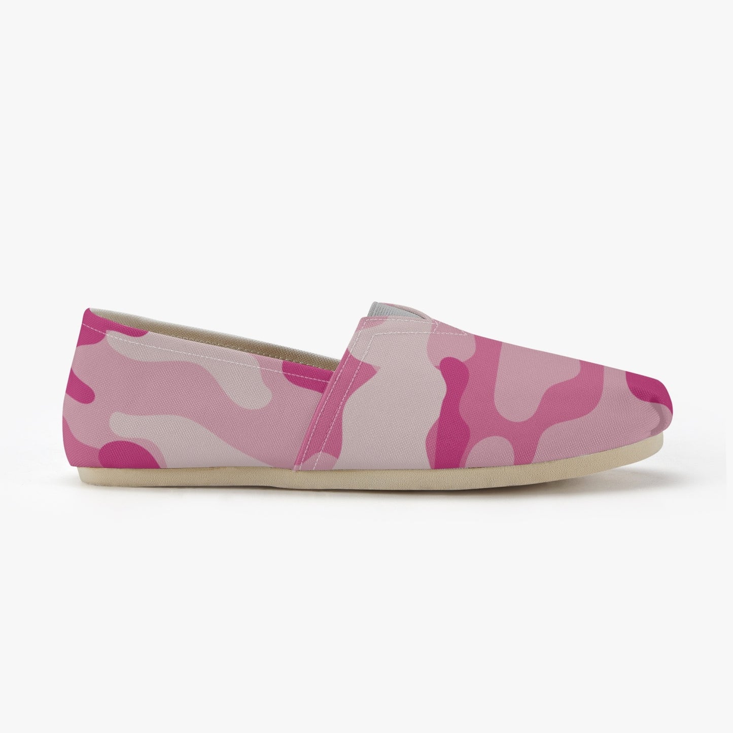 Camo Toms | Lavender Pink Camouflage Canvas Shoes