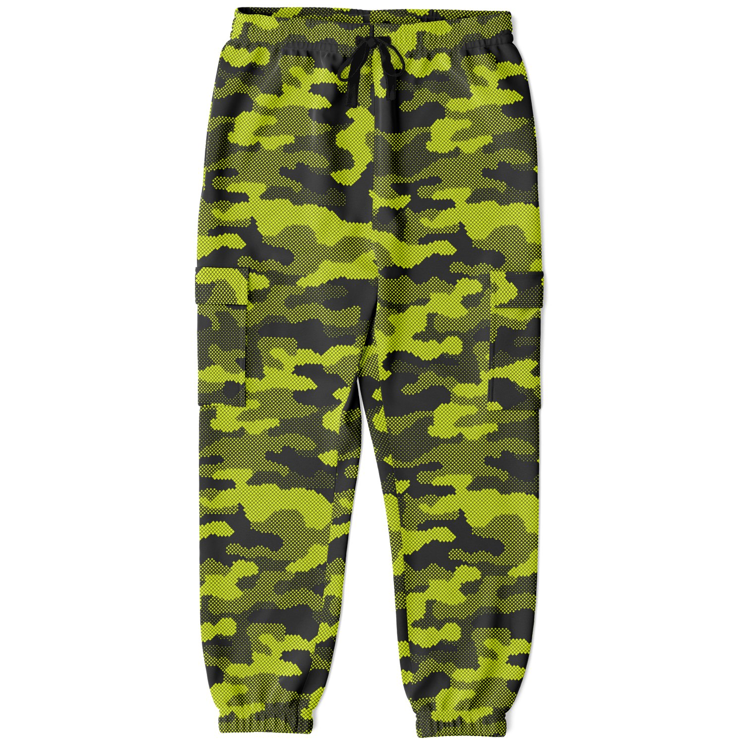 Green Dotted Camo Cargo Pants | Unisex