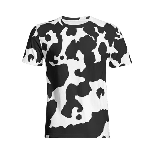 Camo T-shirt | Cotton | Unisex | Black & White