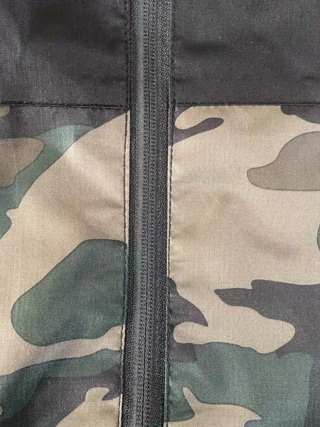 Camouflage Pattern Hooded Jacket for Men | Loose Fit