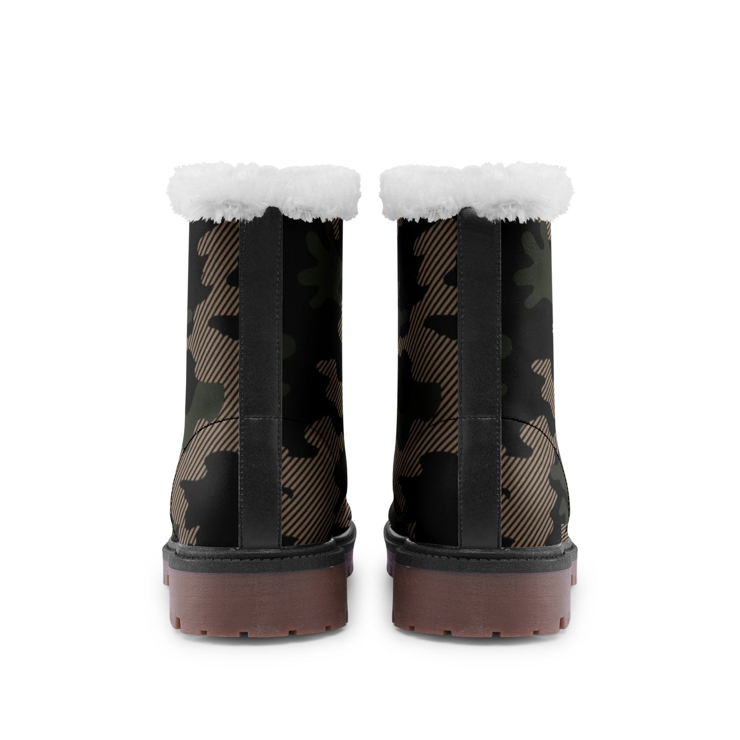 Snow Camo Boots | Military Green Camouflage