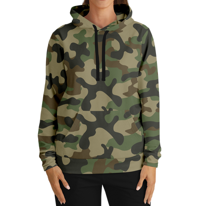 Camo Hoodie | Military Brown Camouflage