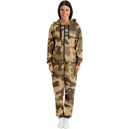 Camo Onesie | Khaki Camouflage