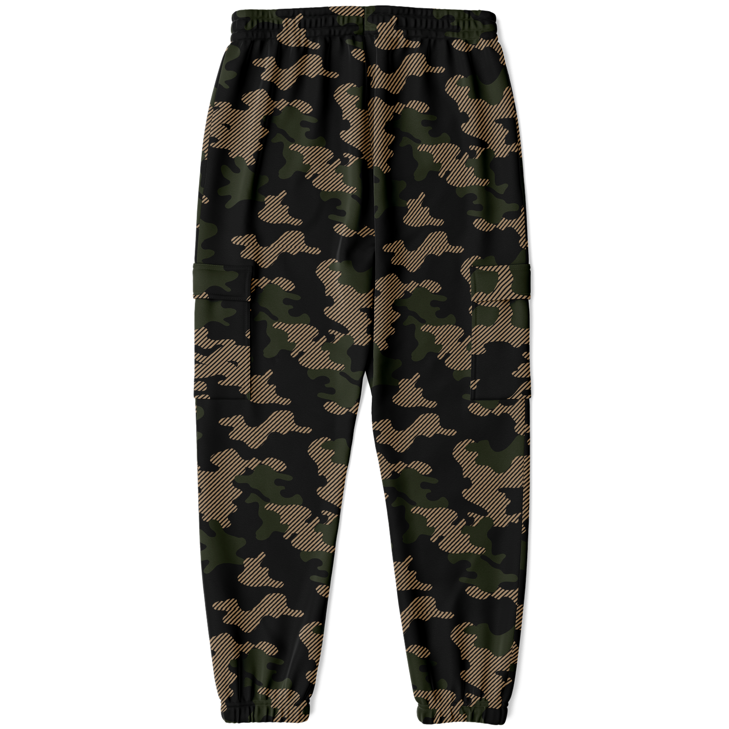 Pantalones cargo de camuflaje verde | Camuflaje negro y jungla oscura