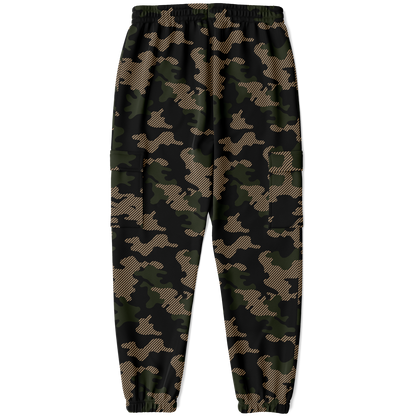 Pantalones cargo de camuflaje verde | Camuflaje negro y jungla oscura