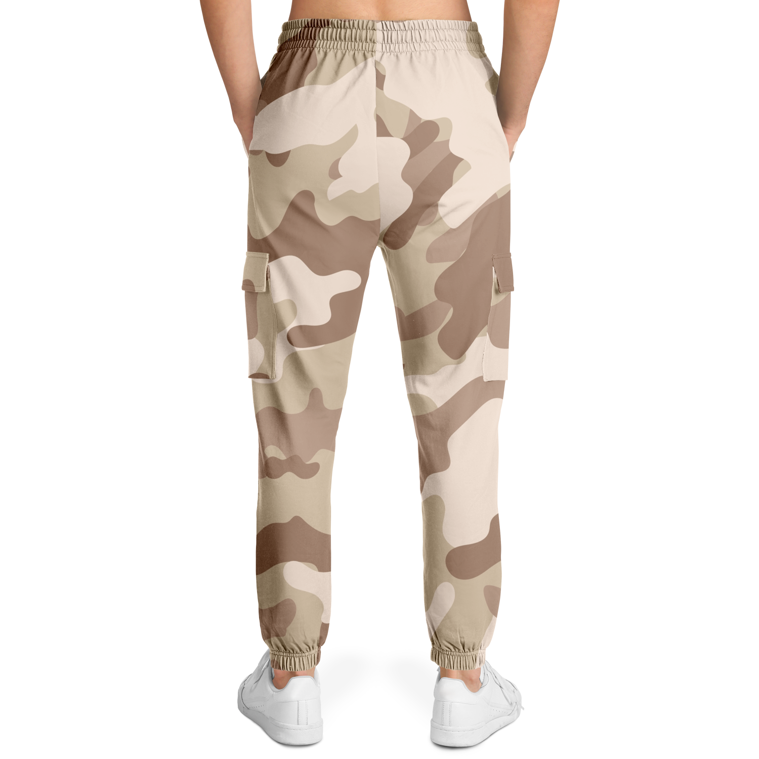 Camo Cargo Pants | Unisex | Brown Desert Camouflage