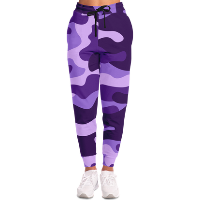 Camo Joggers | Unisex | Purple. Blue & Mauve