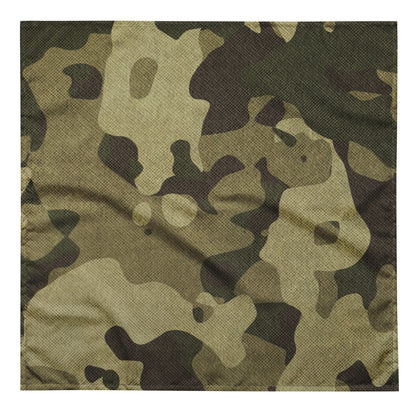 Camo Bandana | Green Fabric Camouflage