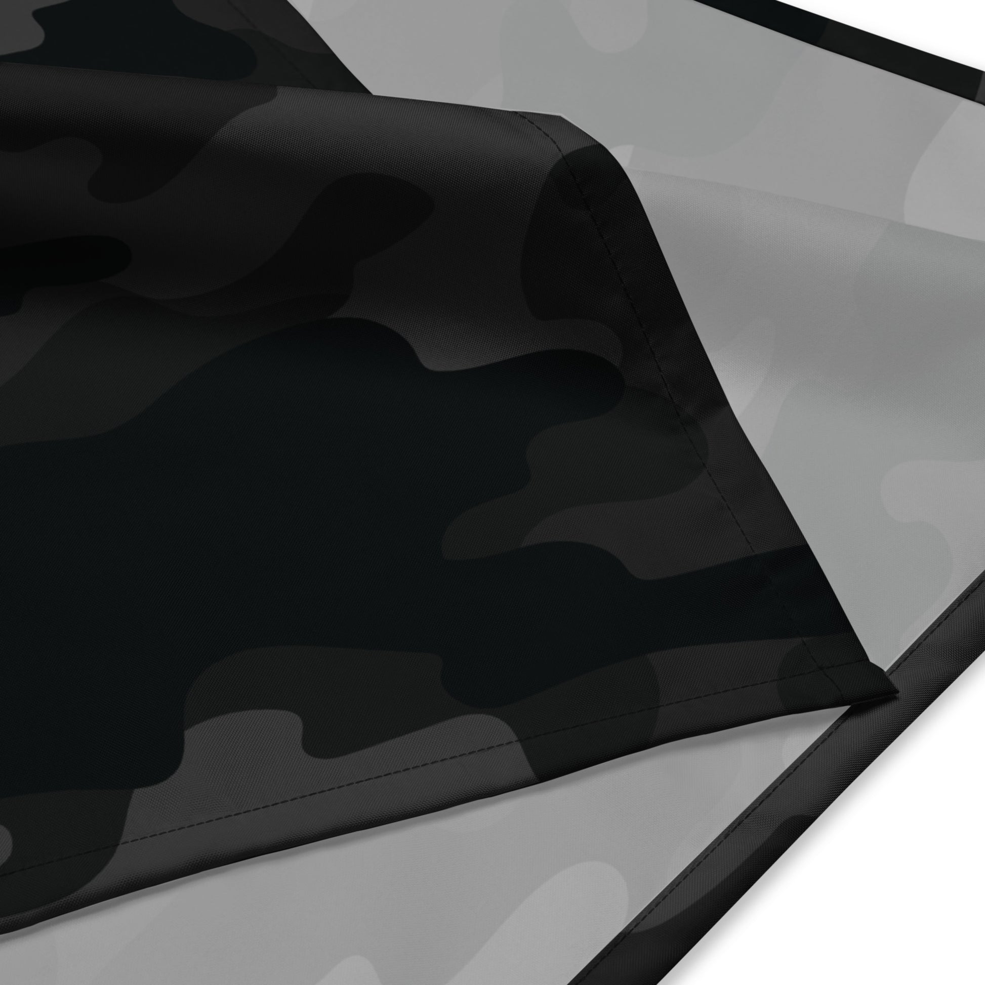 Camo Bandana | Black Camouflage Print