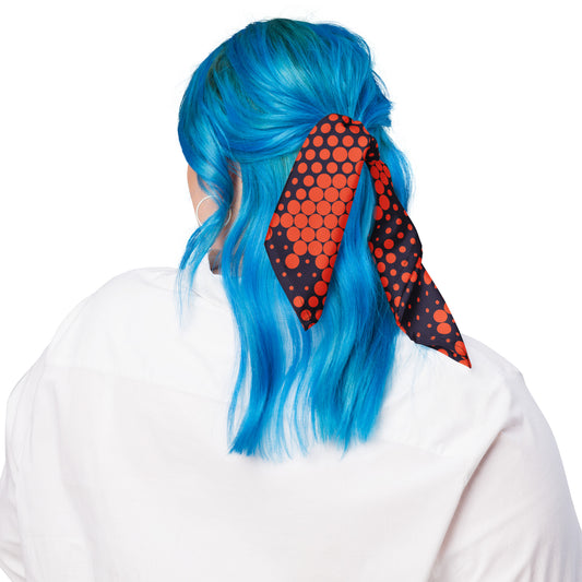 Camo Bandana | Orange & Blue Digital Camouflage