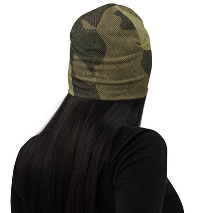 Camouflage Beanie | Green Fabric Design