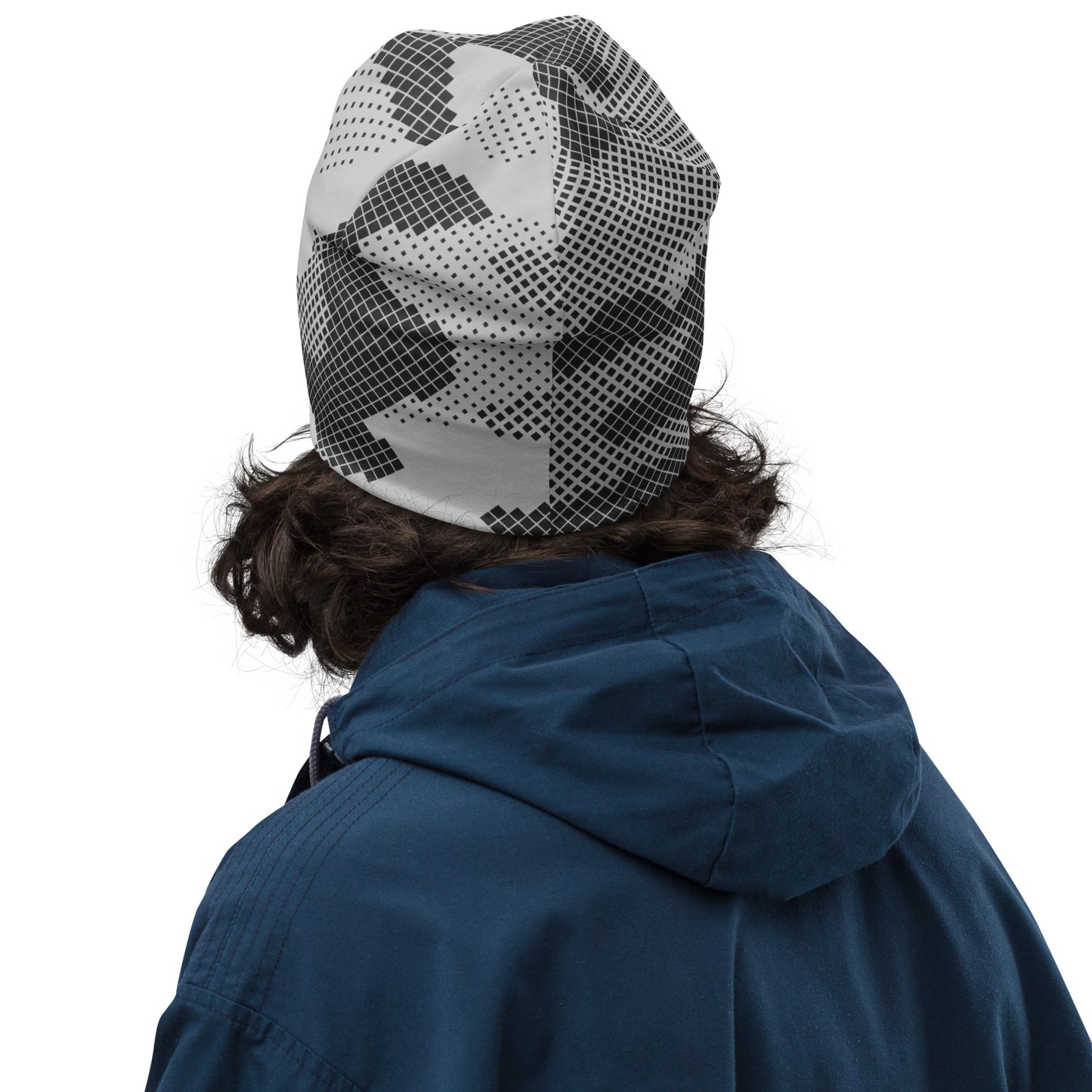 Camouflage Beanie | Digital Gray