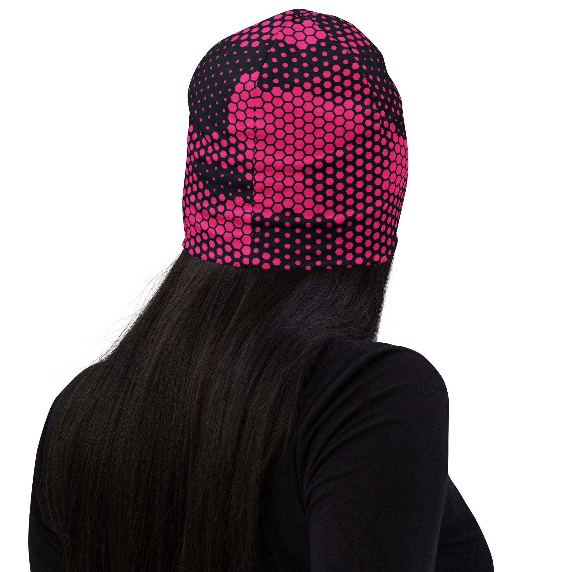 Camouflage Beanie | Digital Pink