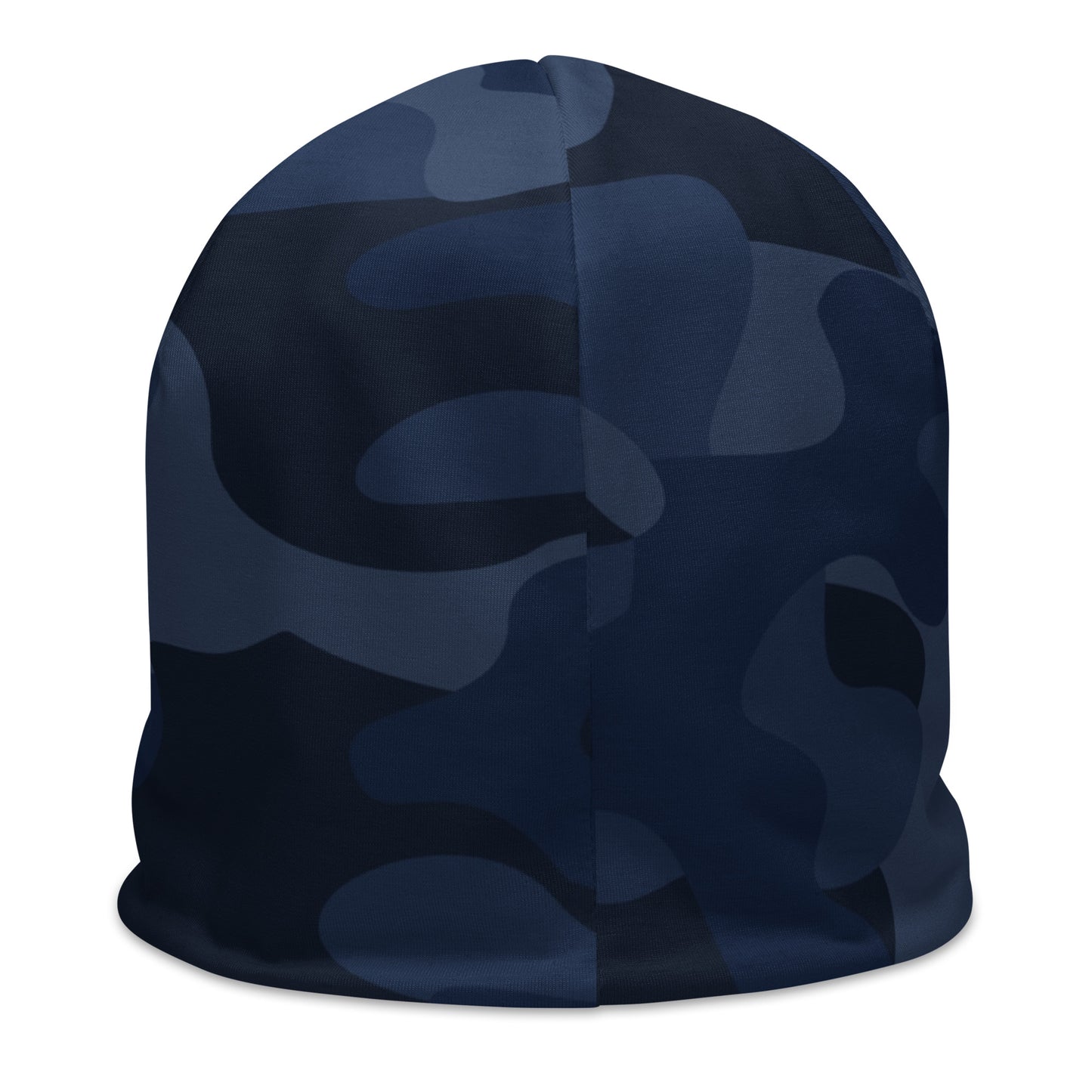 Camouflage Beanie | Deep Blue